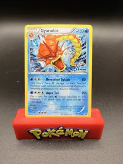 2016 Gyarados XY109 Black Star Promo Pokemon Card TCG Cosmo Holo Rare Shiny NM - Image 1