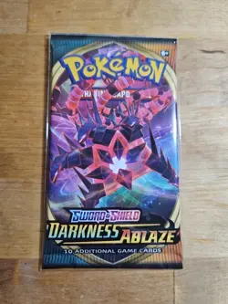Pokemon Darkness Ablaze Booster Pack Factory Sealed 21 - Image 1