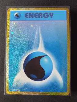 Water Energy Holo CLK Pokemon Classic Collection -NM - Image 1