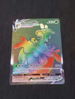 Pokemon TCG Battle Styles Flapple Vmax Secret Rare Rainbow 164/163 NM Rare 💎 - Image 1