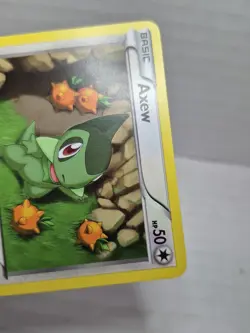 2011 Pokemon TCG Axew BW16 Mystery Egg Black Star Promo - Image 5