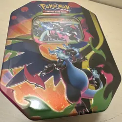 Pokemon TCG Mega Charizard X ex Tin 4 Booster Packs & Charizard Promo - Image 5