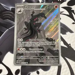 Pokemon Salazzle Holo Rare Fire Stage 1 Ascending Heroes 224/217 TCG Card 2026 - Image 1