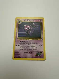 Sabrina's Haunter 58/132 Gym Heroes Uncommon Pokemon Card - Image 1