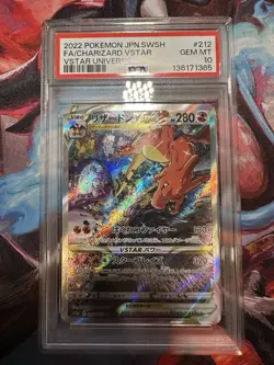 2022 POKEMON JPN SWORD & SHIELD VSTAR UNIVERSE FULL ART/CHARIZARD VSTAR PSA 10 - Image 1