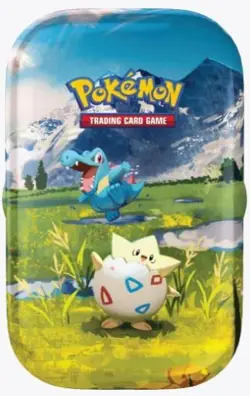 Pokemon: Mega Evolution ASCENDED HEROES Mini Tin English New, Togepi & Totodile - Image 1