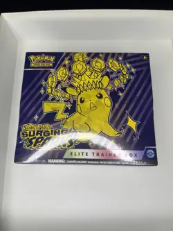 Pokemon TCG Scarlet & Violet Surging Sparks Elite Trainer Box - Image 1