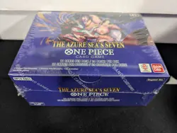 One Piece TCG: The Azure Sea's Seven Booster Box ENGLISH OP14 FACTORY SEALED - Image 2