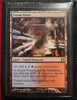 MTG Steam Vents Return to Ravnica Card Regular NM Condition - Image 2