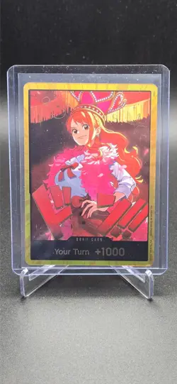 DON!! Card (Nami) (Gold) Extra Booster: One Piece Heroines Edition Foil - Image 1