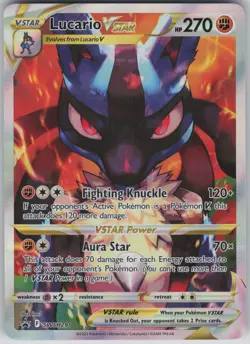 Lucario VSTAR Promo SWSH: Sword & Shield Promo Cards SWSH291 NM - Image 1