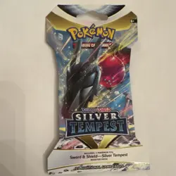 Pokemon Sword & Shield Silver Tempest Booster Pack 10 Cards English - Image 1