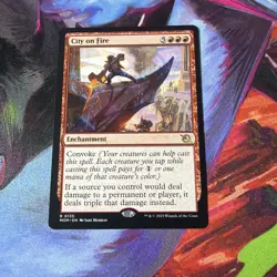 City on Fire 135 MTG March of the Machine Regular - Image 1