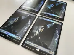 4x Island *FOIL* SECRET LAIR: The Dracula Lands MT/NM MTG SLD Vampire Comb Ship - Image 3