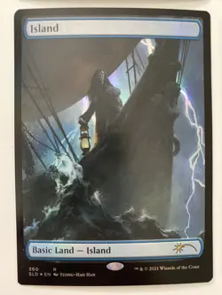 4x Island *FOIL* SECRET LAIR: The Dracula Lands MT/NM MTG SLD Vampire Comb Ship - Image 4