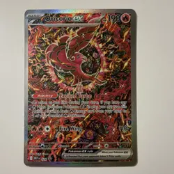 Pokemon Oricorio EX Promo Holo Basic Card 024 Mega Evolution - OFF CENTER - Image 1