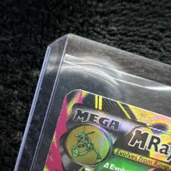Pokemon M Rayquaza EX Mega Holo Emerald 105/108 Card 2015 English TCG - Image 2