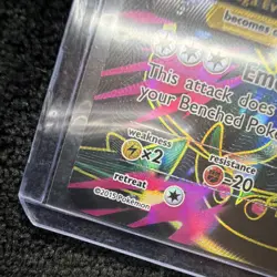 Pokemon M Rayquaza EX Mega Holo Emerald 105/108 Card 2015 English TCG - Image 4