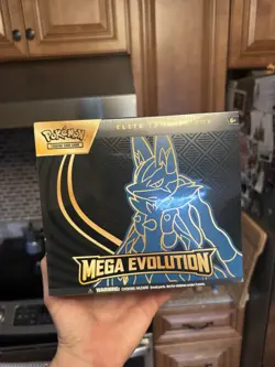 Pokemon Trading Card Game – Mega Evolution Elite Trainer Box (Lucario) - Sealed - Image 1
