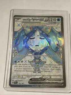 Pokemon TCG Wellspring Mask Ogerpon ex 194/167 Twilight Masquerade NM - Image 1