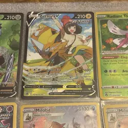 2022 Pokemon SWSH Silver Temptest 15x Card Lot. Gold, Trainer gallery, Radiant - Image 4