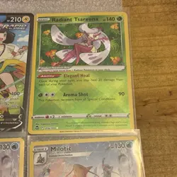 2022 Pokemon SWSH Silver Temptest 15x Card Lot. Gold, Trainer gallery, Radiant - Image 5