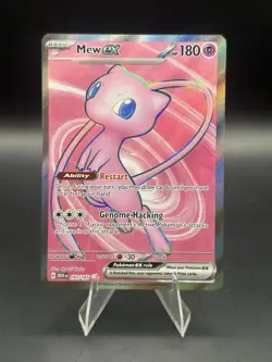 Pokemon Mew EX Full Art 193/165 Sv: Scarlet & Violet 151 Holo - Image 1