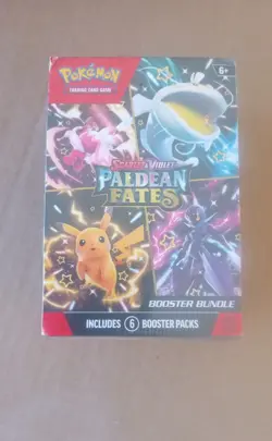 Pokemon TCG Scarlet & Violet Paldean Fates Booster Bundle Factory Sealed Box 820650853210 - Image 1