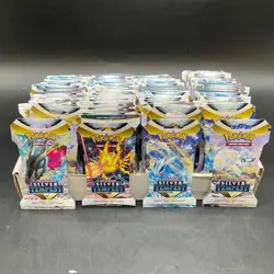 Lot of (144) Pokemon TCG Silver Tempest Sleeved Booster Packs Sealed - Image 1