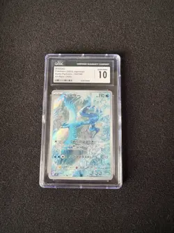 Articuno Pokemon 2025 Japanese Battle Partners 102/100 Art Rare Holo CGC 10 GEM - Image 1
