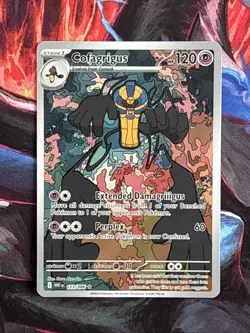 🔥Pokemon TCG Cofagrigus 123/086 SV: White Flare Illustration Rare Card NM+🔥 - Image 1