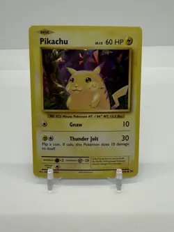Pokemon PIKACHU 35/108 - EVOLUTIONS SET CRACKED ICE HOLO POKEMON - Image 1