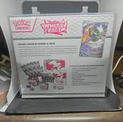 Pokemon TCG White Flare Elite Trainer Box Factory Sealed With Protective Case - Image 2