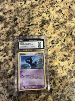 Pokemon Shuppet 72/101 EX Hidden Legends CGC Italian 2004 World Record - Image 1