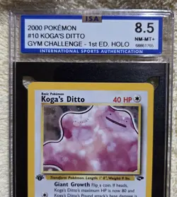 #10/132 Koga's Ditto Gym Challenge 1st Edition Holo 2000 Pokemon - Image 2