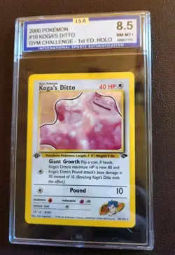 #10/132 Koga's Ditto Gym Challenge 1st Edition Holo 2000 Pokemon - Image 3