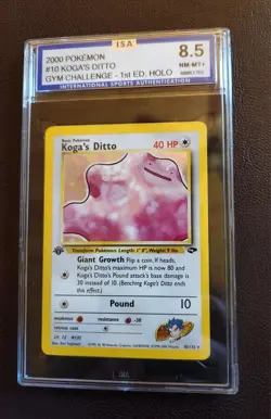 #10/132 Koga's Ditto Gym Challenge 1st Edition Holo 2000 Pokemon - Image 5