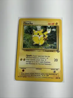 Pikachu 60/64 Jungle Regular Pokemon Card TCG - Image 1