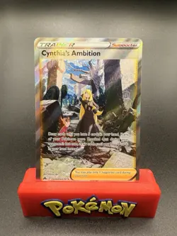 Pokemon Cards Cynthia's Ambition GG60/GG70 Crown Zenith Galarian Gallery NM - Image 1