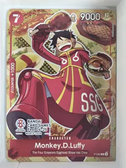 Monkey.D.Luffy (Bandai Card Games Fest 24-25) P-080 One Piece Promo - Image 1