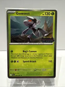 Genesect (Cosmos Holo) (Best Buy Exclusive) 008/094 Miscellaneous Cards &... - Image 1