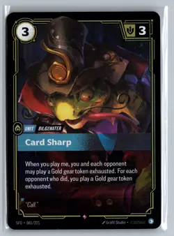 Card Sharp 081/221 - Spiritforged Foil NM - Riftbound - Image 1