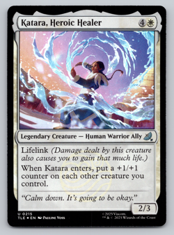 Katara, Heroic Healer FOIL 215 - Avatar Last Airbender - MTG - Image 1