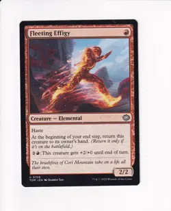MAGIC THE GATHERING MTG TARKIR DRAGONSTORM FLEETING EFFIGY - Image 1