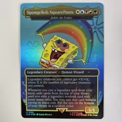 Spongebob SquarePants Foil Secret Lair Bikini Bottom MTG Jodah, The Unifier - Image 1