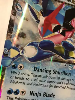 Pokemon TCG Black Star Promo, Ash-Greninja EX XY133 Holo Jumbo Greninja 40/22 - Image 2