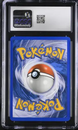 CGC 10 GEM MINT Meganium 2005 EX Unseen Forces 9/115 Holo Pokemon Card - Image 2