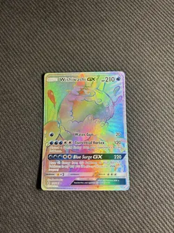 Pokemon TCG Wishiwashi GX (Secret) 151/145 Sm-Guardians Rising Holo LP - Image 3