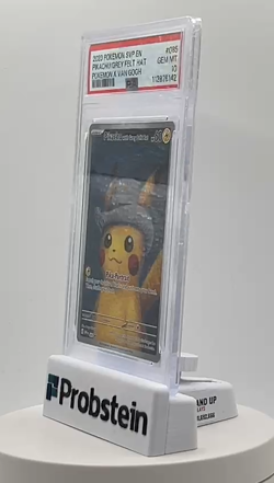Pokemon Pikachu with Grey Felt Hat Van Gogh 085 Promo PSA 10 Graded GEM MINT - Image 2