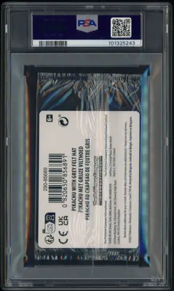 Pokemon Pikachu with Grey Felt hat Van Gogh 085 Graded Sealed Promo PSA 10 - Image 3